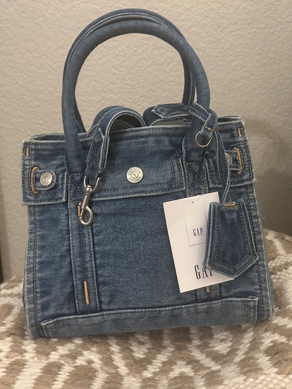 GAP Denim Mini Tote - “jirkin”